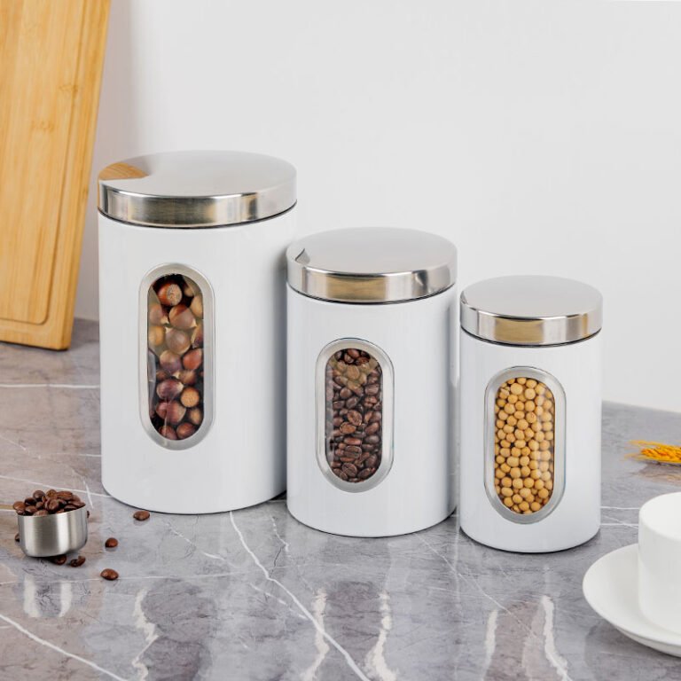 Why choose to use stainless steel sealing jars and canister set ?